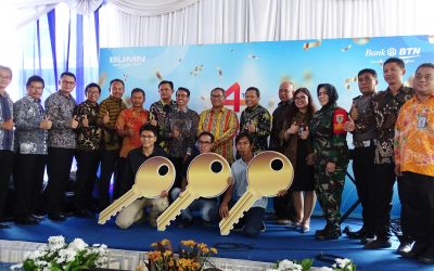 Pesona Kahuripan & Bank BTN Menggelar Akad Kredit Massal Program BP2BT